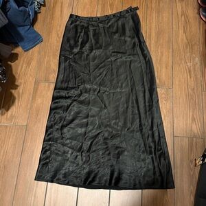 Ann Taylor Black Maxi Skirt